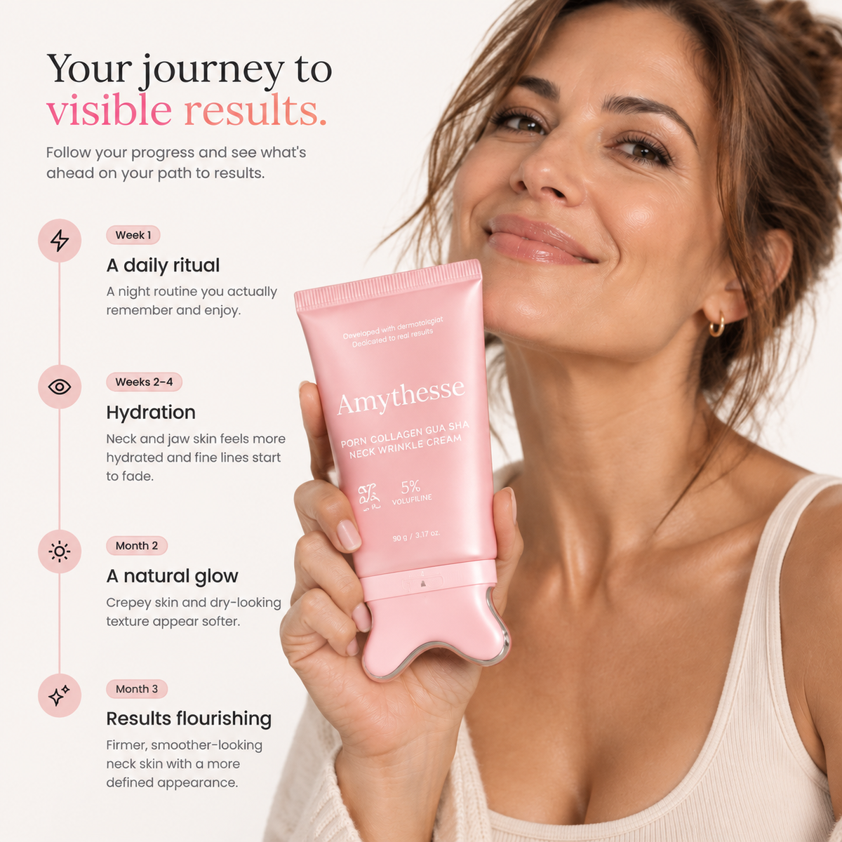 Amythesse PDRN Collagen Gua Sha