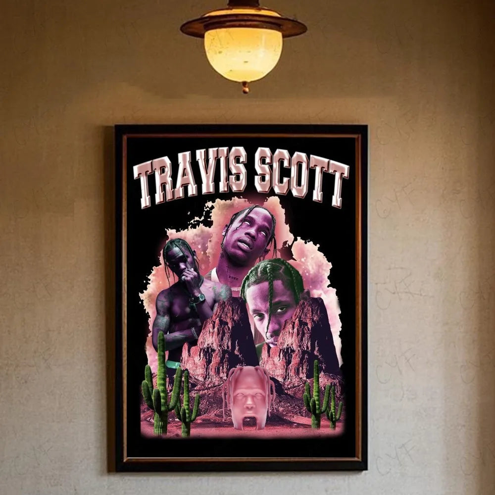 Travis Scott Premium Posters (2nd Release) Limited!