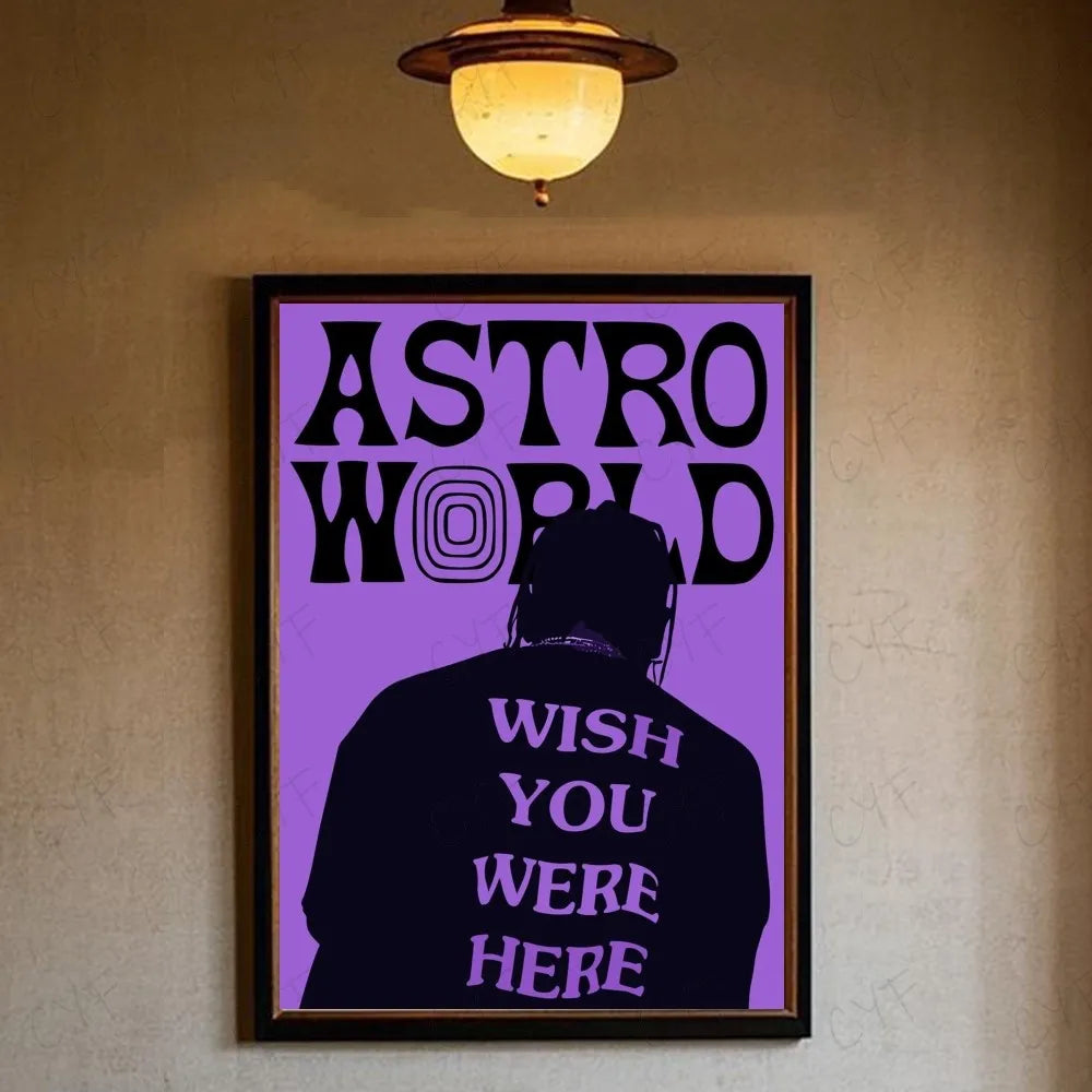 Travis Scott Premium Posters (2nd Release) Limited!