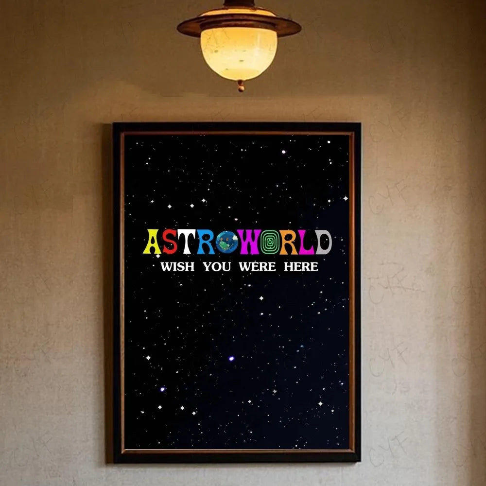 Travis Scott Premium Posters (2nd Release) Limited!