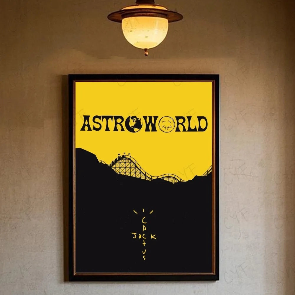 Travis Scott Premium Posters (2nd Release) Limited!