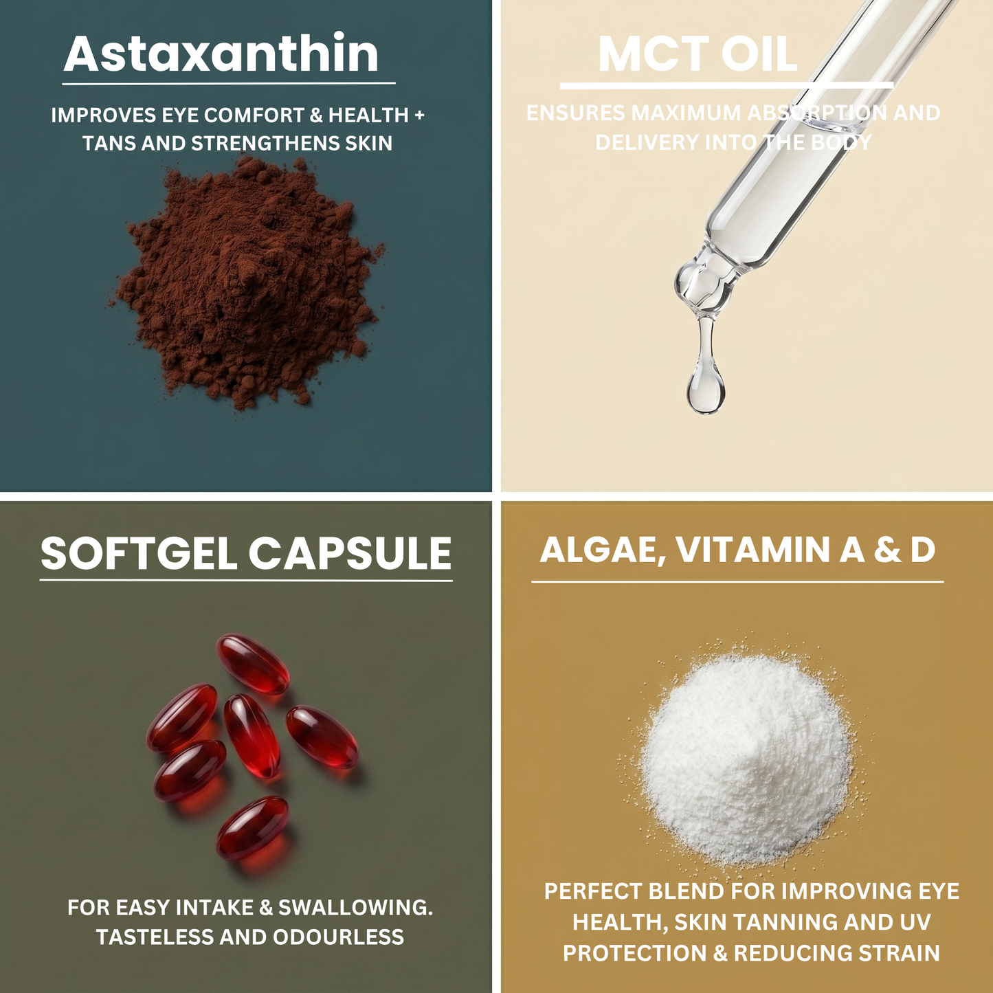 Axantis - 12Mg Astaxanthin Capsules