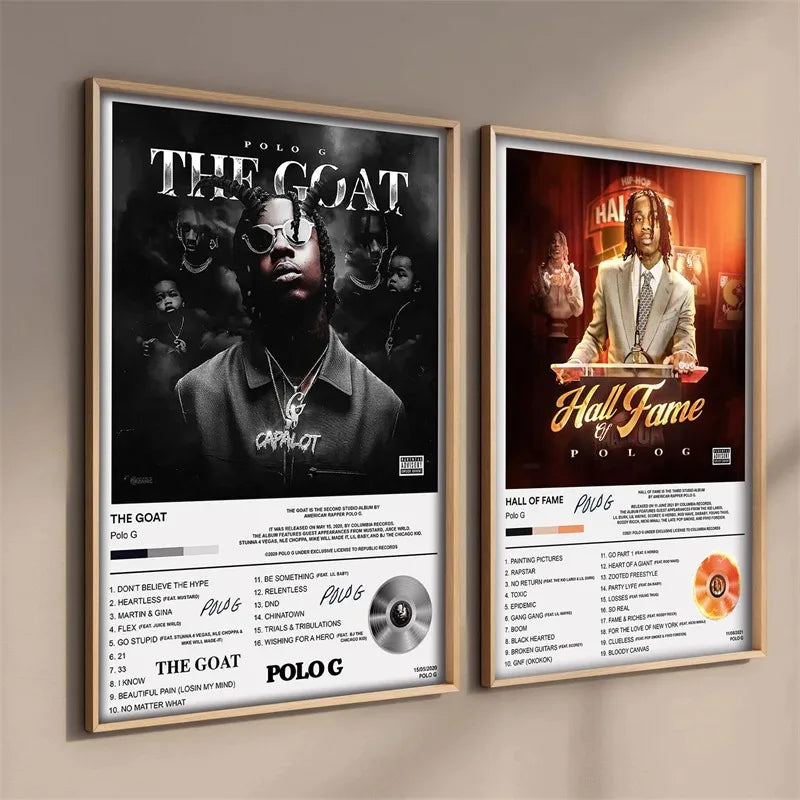 Polo G Premium Posters (Canvas)