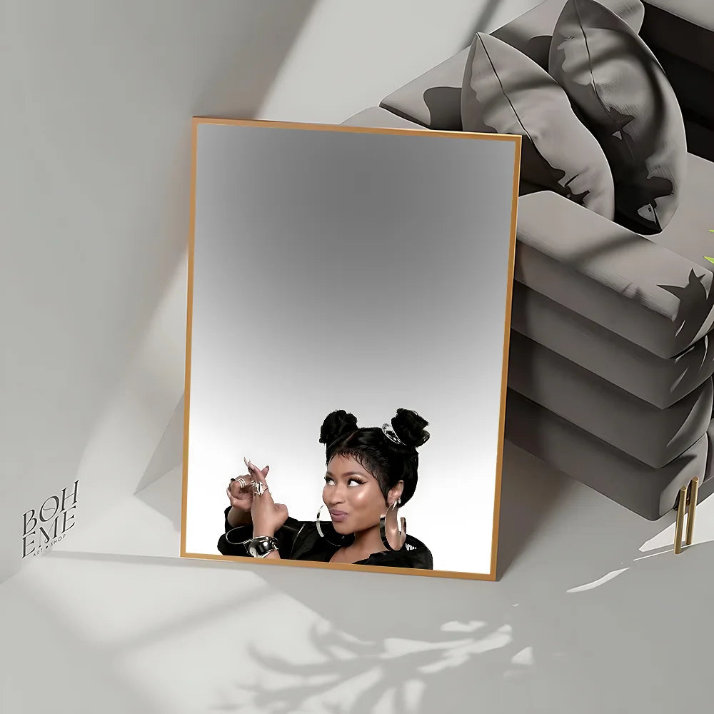 Nicki Minaj PREMIUM Canvas Pink Friday theme Poster
