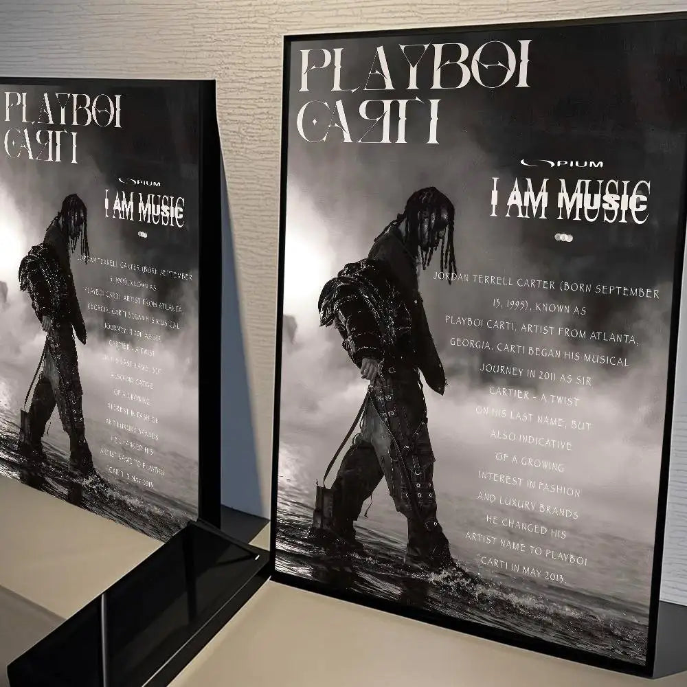 Playboi Carti IAMMUSIC Premium Canvas Posters