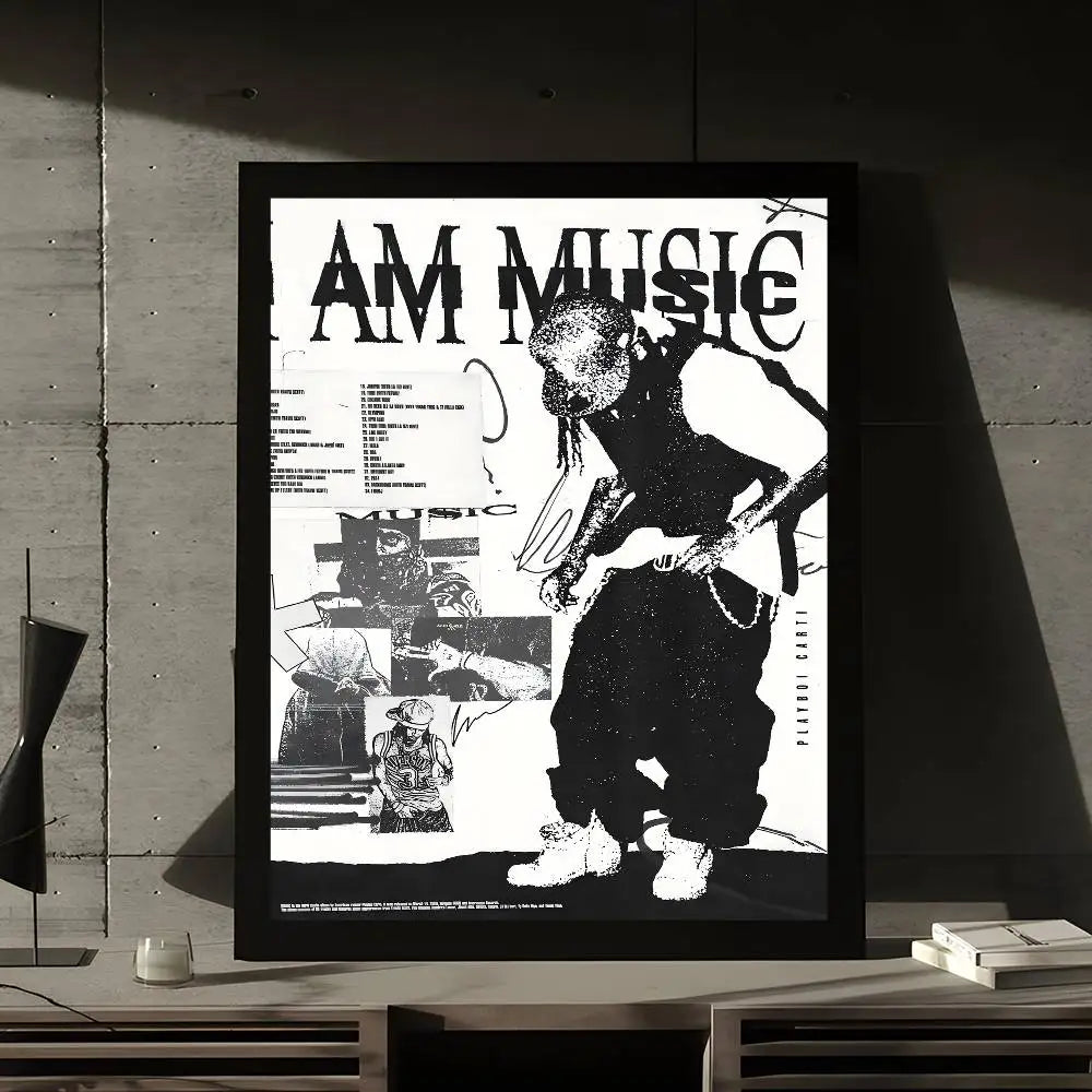 Playboi Carti IAMMUSIC Premium Canvas Posters