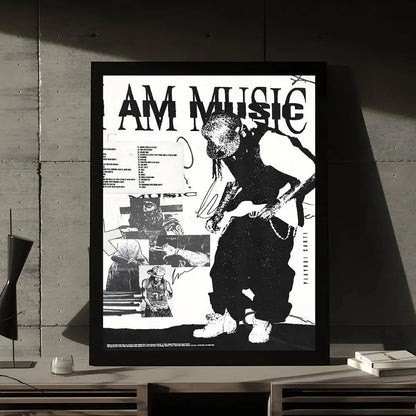 Playboi Carti IAMMUSIC Premium Canvas Posters
