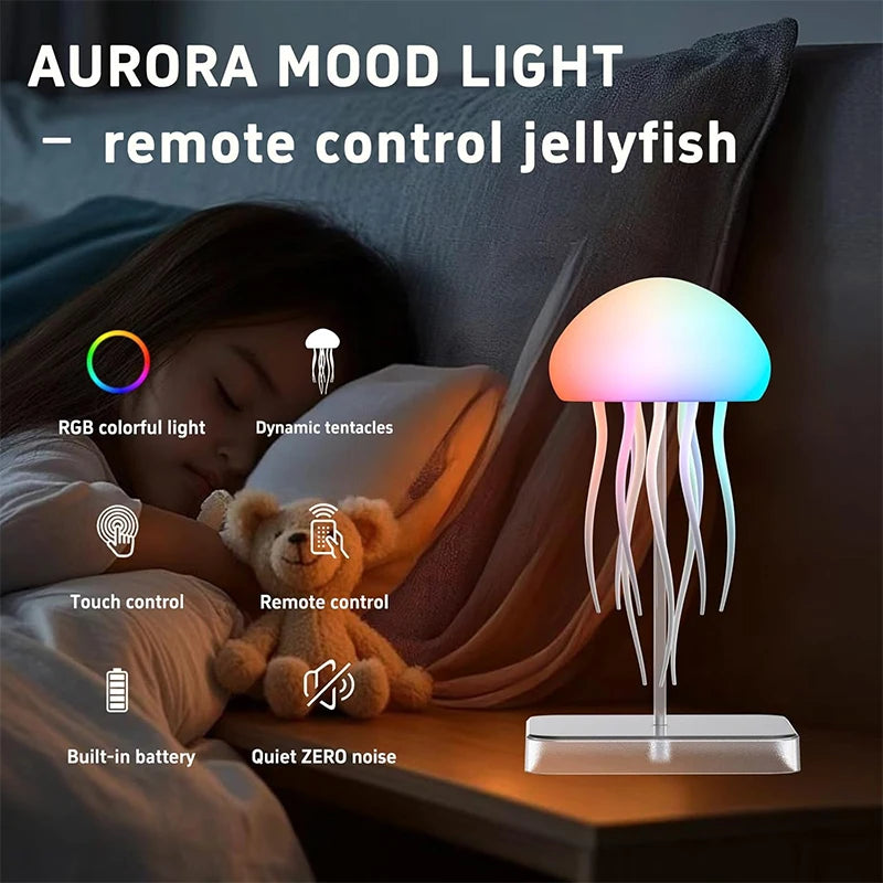 LED Jellyfish Lamp