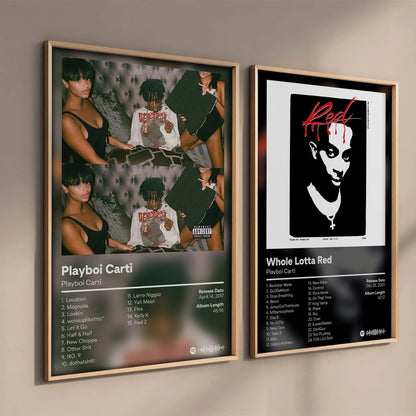 Playboi Carti Premium Canvas Posters (2nd Set)