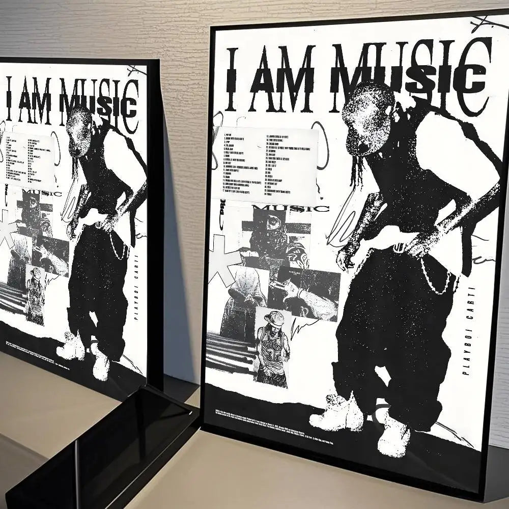 Playboi Carti IAMMUSIC Premium Canvas Posters