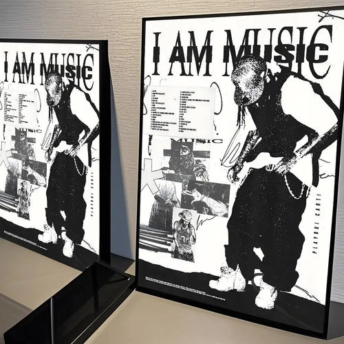 Playboi Carti IAMMUSIC Premium Canvas Posters
