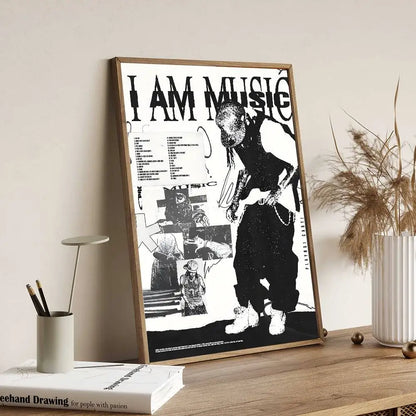 Playboi Carti IAMMUSIC Premium Canvas Posters