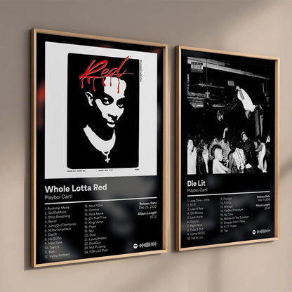 Playboi Carti Premium Canvas Posters (2nd Set)