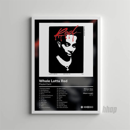 Playboi Carti Premium Canvas Posters (2nd Set)
