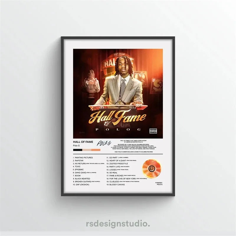 Polo G Premium Posters (Canvas)
