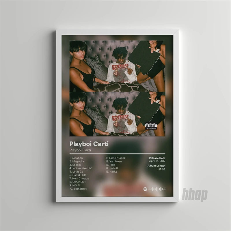 Playboi Carti Premium Canvas Posters (2nd Set)