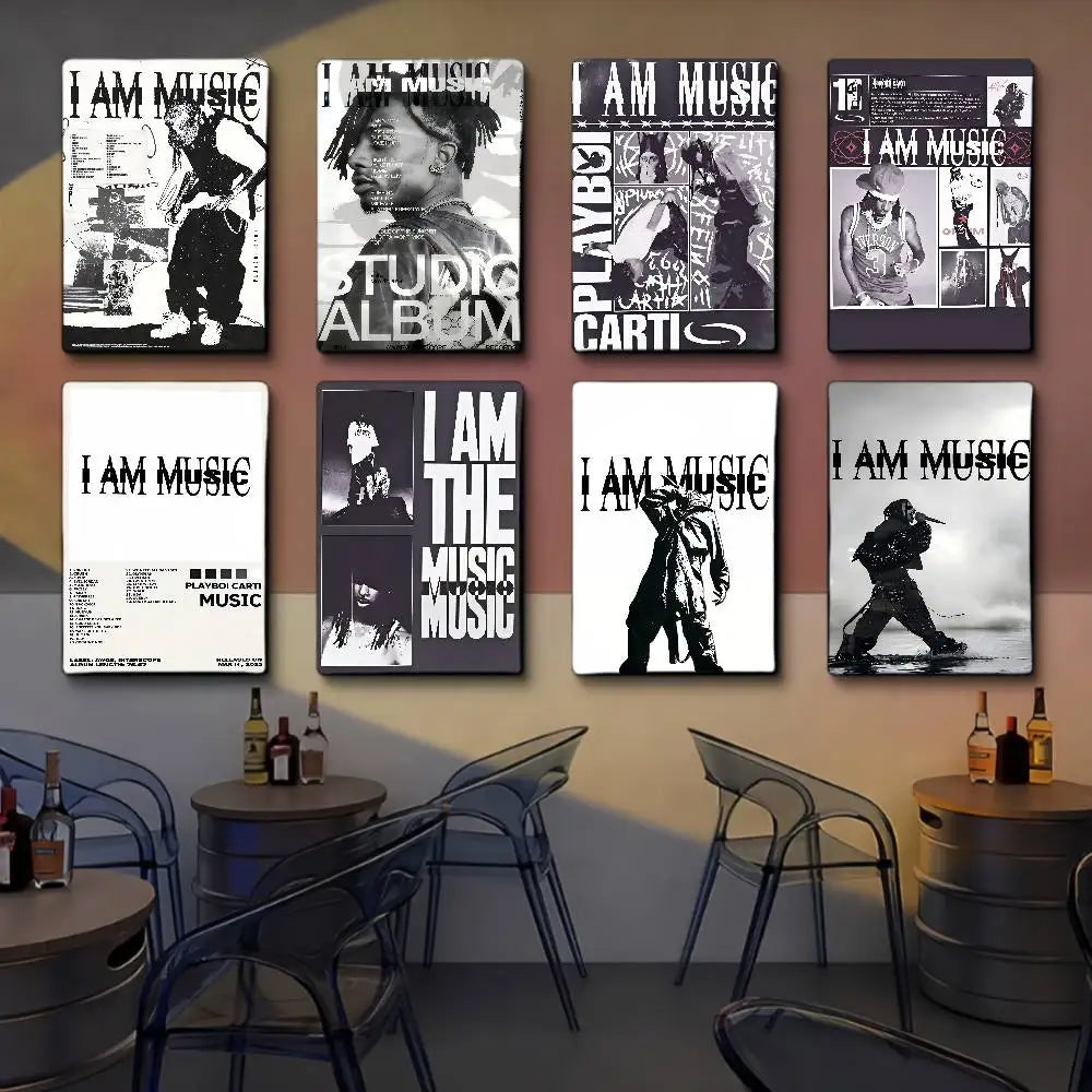 Playboi Carti IAMMUSIC Premium Canvas Posters