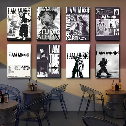 Playboi Carti IAMMUSIC Premium Canvas Posters