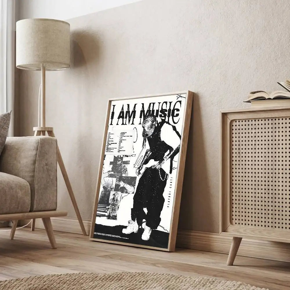 Playboi Carti IAMMUSIC Premium Canvas Posters