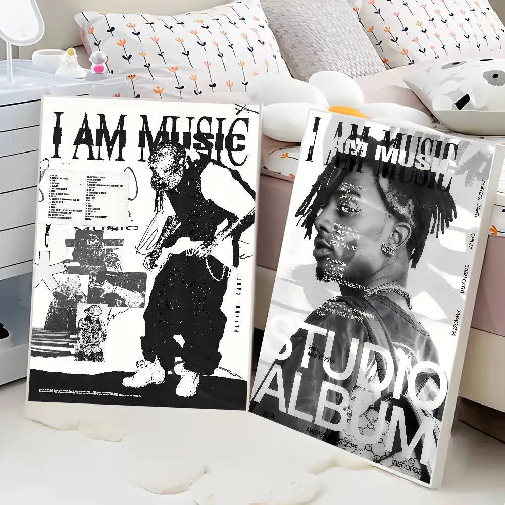 Playboi Carti IAMMUSIC Premium Canvas Posters