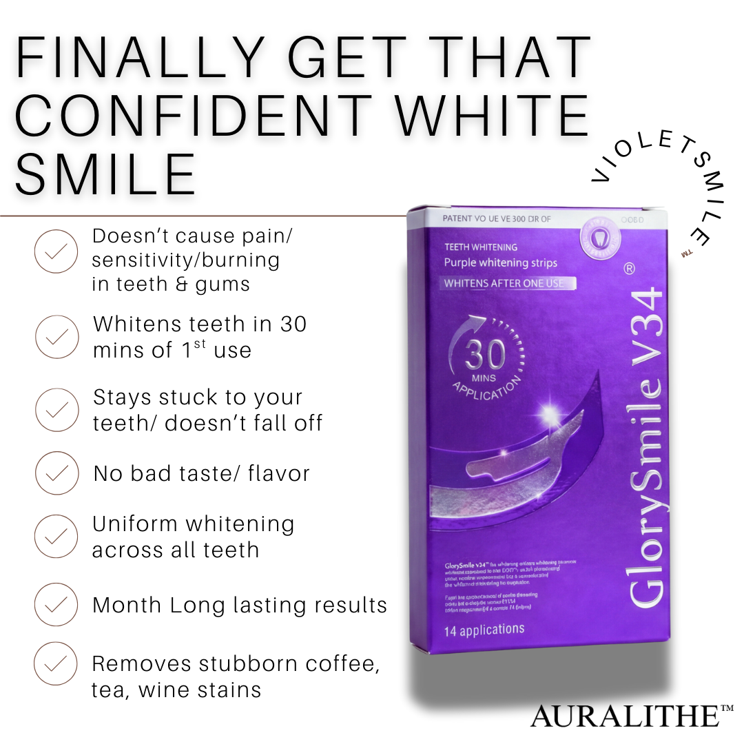 VioletSmile™ Whitening Strips